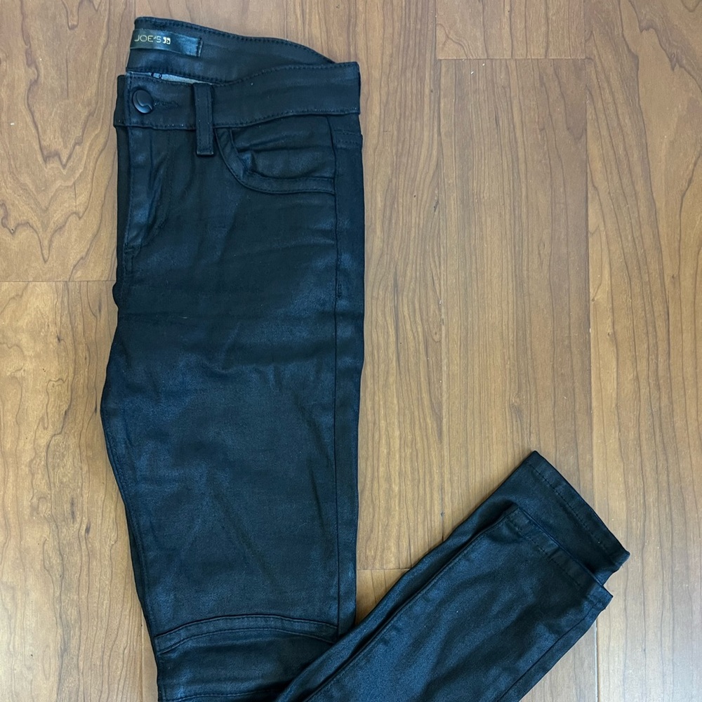 Vegan Leather Jeans